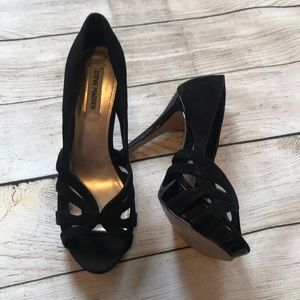 Pair of high heel Steve Madden shoes